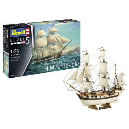 Darwin's Historical Discovery Barque H.M.S. Beagle, Revell Modellbausatz