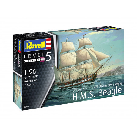 Darwin's Historical Discovery Barque H.M.S. Beagle, Revell Modellbausatz