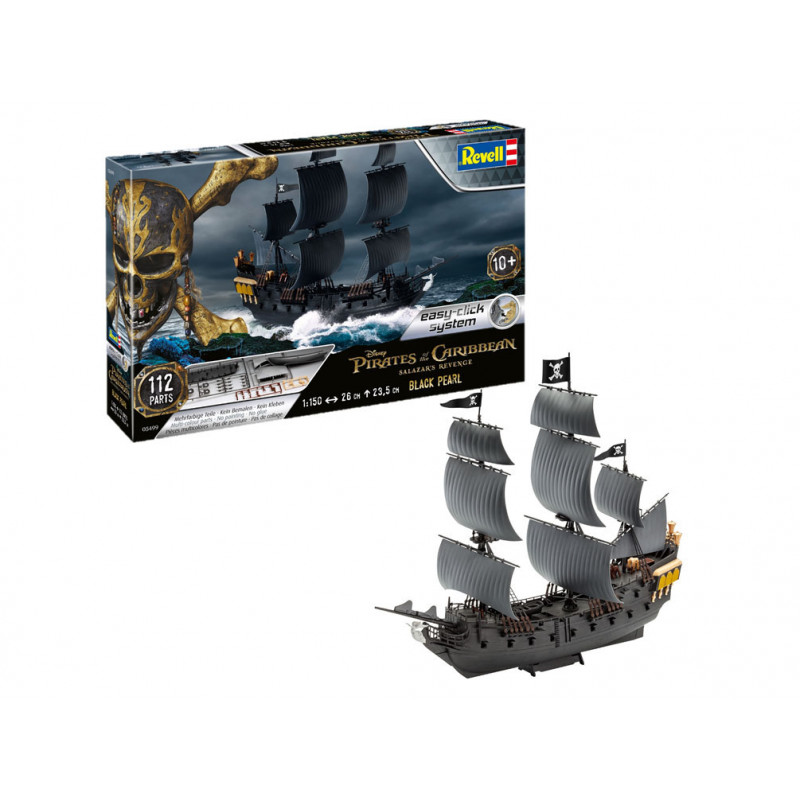 Black Pearl easy-click-system, Revell Bausatz zum Zusammenstecken