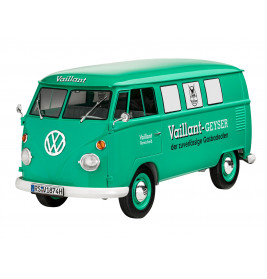 Geschenkset  150 years of Vaillant VW T1 Bus, Revell Modellbausatz mit Basiszubehör