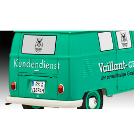 Geschenkset  150 years of Vaillant VW T1 Bus, Revell Modellbausatz mit Basiszubehör