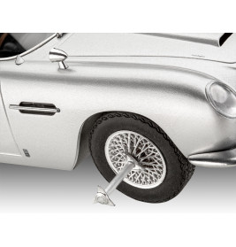 Geschenkset James Bond Aston MartinDB5easy-click, Revell Bausatz zum Zusammenstecken mehrfarbig