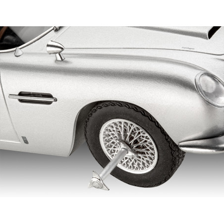 Geschenkset James Bond Aston MartinDB5easy-click, Revell Bausatz zum Zusammenstecken mehrfarbig