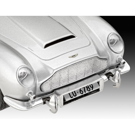 Geschenkset James Bond Aston MartinDB5easy-click, Revell Bausatz zum Zusammenstecken mehrfarbig