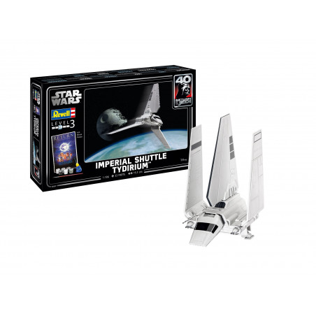 Geschenkset Imperial Shuttle Tydirium, Revell Modellbausatz mit Basiszubehör