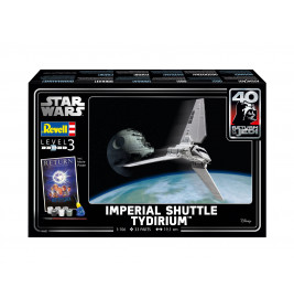 Geschenkset Imperial Shuttle Tydirium, Revell Modellbausatz mit Basiszubehör