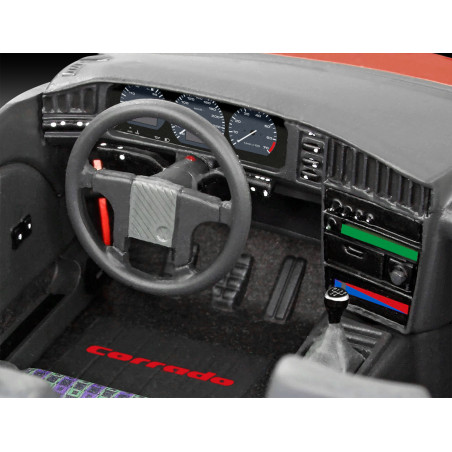 Geschenkset 35 Years VW Corrado, Revell Modellbausatz mit Basiszubehör