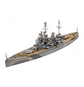 First Diorama Set - Bismarck Battle, Revell Modellbausatz mit Basiszubehör