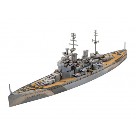 First Diorama Set - Bismarck Battle, Revell Modellbausatz mit Basiszubehör
