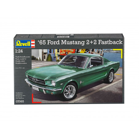 1965 Ford Mustang 2+2 Fastback, Revell Modellbausatz