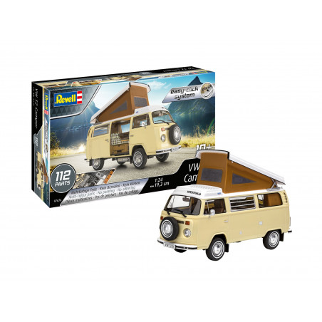 VW T2 Camper easy-click-system, Revell Bausatz zum Zusammenstecken