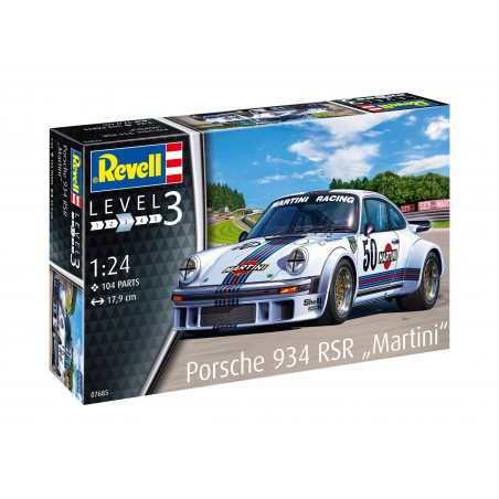 Porsche 934 RSR Martini, Revell Modellbausatz