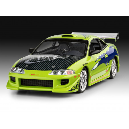 Fast & Furious Brian's 1995 Mitsubishi Eclipse , Revell Modellbausatz