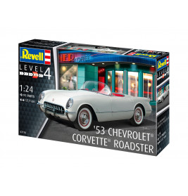 1953 Chevrolet Corvette Roadster , Revell Modellbausatz