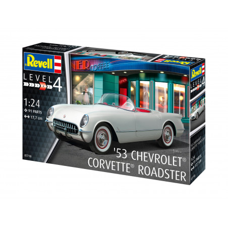 1953 Chevrolet Corvette Roadster , Revell Modellbausatz