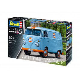 VW T1 panel van Gulf, Revell Modellbausatz