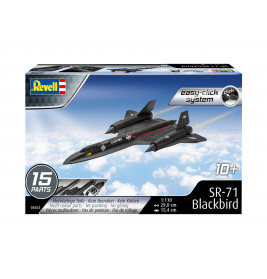 Lockheed SR-71 Blackbird easy-click-system, Revell Bausatz zum Zusammenstecken mehrfarbig