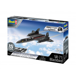 Lockheed SR-71 Blackbird easy-click-system, Revell Bausatz zum Zusammenstecken mehrfarbig