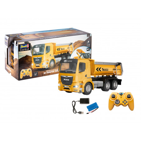 RC Dumper Truck MAN TGS 33.510 6X4 BB CH, Revell Control Ferngesteuertes Auto
