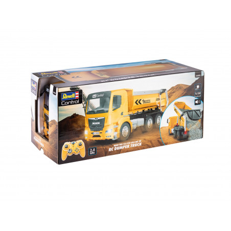 RC Dumper Truck MAN TGS 33.510 6X4 BB CH, Revell Control Ferngesteuertes Auto
