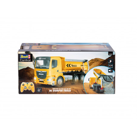 RC Dumper Truck MAN TGS 33.510 6X4 BB CH, Revell Control Ferngesteuertes Auto