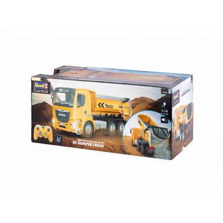 RC Dumper Truck MAN TGS 33.510 6X4 BB CH, Revell Control Ferngesteuertes Auto