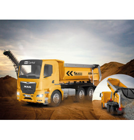 RC Dumper Truck MAN TGS 33.510 6X4 BB CH, Revell Control Ferngesteuertes Auto