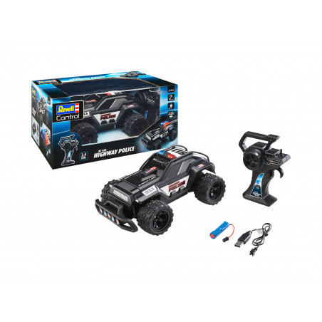 RC Car Highway Police, Revell Control Ferngesteuertes Polizeiauto