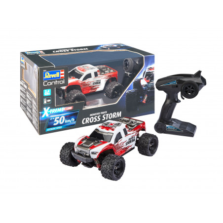 RC X-TREME Monster Truck Cross Storm, Revell Control Ferngesteuertes Auto