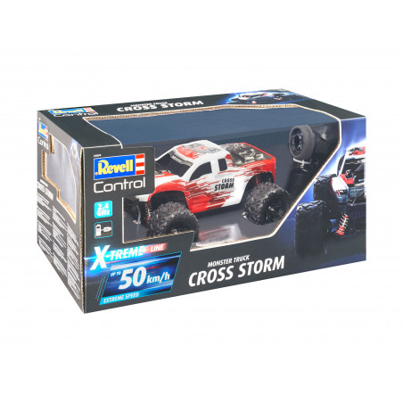 RC X-TREME Monster Truck Cross Storm, Revell Control Ferngesteuertes Auto