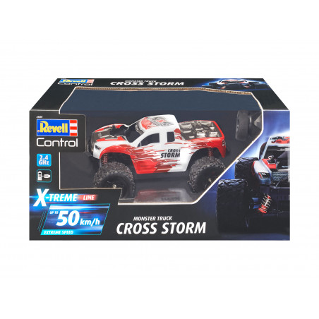 RC X-TREME Monster Truck Cross Storm, Revell Control Ferngesteuertes Auto