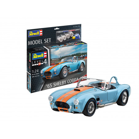 Model Set '65 Shelby Cobra 427, Revell Modellbausatz mit Basiszubehör