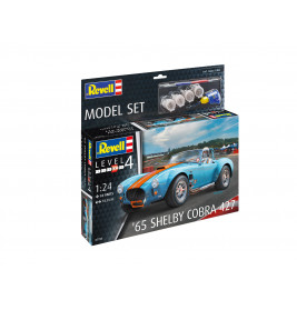 Model Set '65 Shelby Cobra 427, Revell Modellbausatz mit Basiszubehör