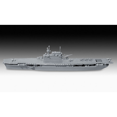 Model Set USS Enterprise CV-6, Revell Modellbausatz mit Basiszubehör