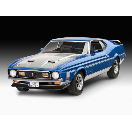 Model Set '71 Ford Mustang Boss 351 , Revell Modellbausatz mit Basiszubehör