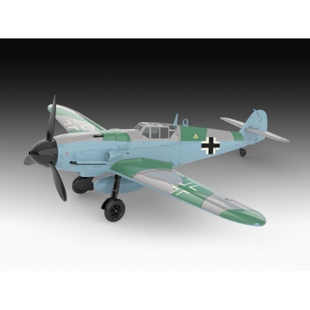 Messerschmitt Bf109G-6 easy-click-system, Revell Bausatz zum Zusammenstecken mehrfarbig