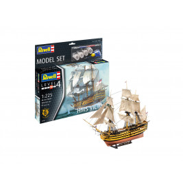 Model Set HMS Victory, Revell Modellbausatz mit Basiszubehör