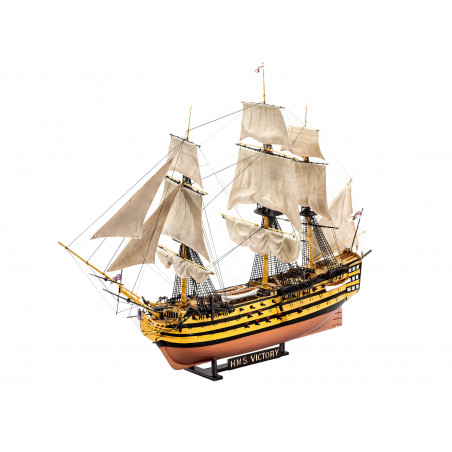 Model Set HMS Victory, Revell Modellbausatz mit Basiszubehör