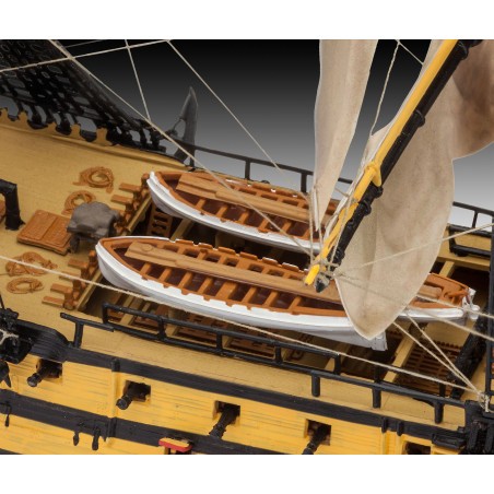 Model Set HMS Victory, Revell Modellbausatz mit Basiszubehör