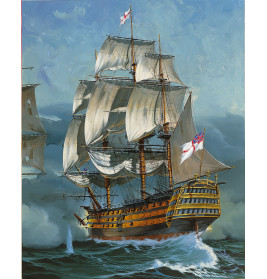 Model Set HMS Victory, Revell Modellbausatz mit Basiszubehör