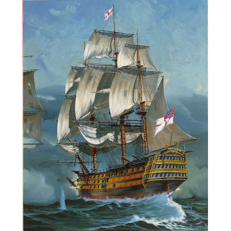 Model Set HMS Victory, Revell Modellbausatz mit Basiszubehör