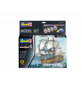 Model Set HMS Victory, Revell Modellbausatz mit Basiszubehör