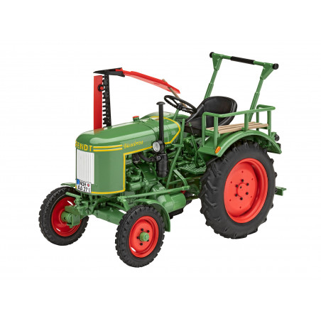 Model Set Fendt F20 Dieselroß easy-click-system, Revell Bausatz zum Zusammenstecken + Basiszubehör