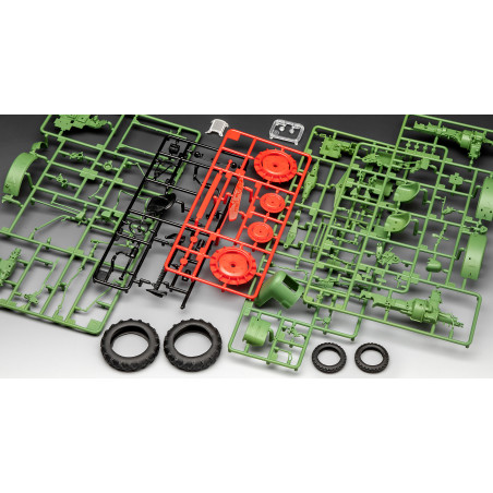 Model Set Fendt F20 Dieselroß easy-click-system, Revell Bausatz zum Zusammenstecken + Basiszubehör