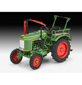 Model Set Fendt F20 Dieselroß easy-click-system, Revell Bausatz zum Zusammenstecken + Basiszubehör