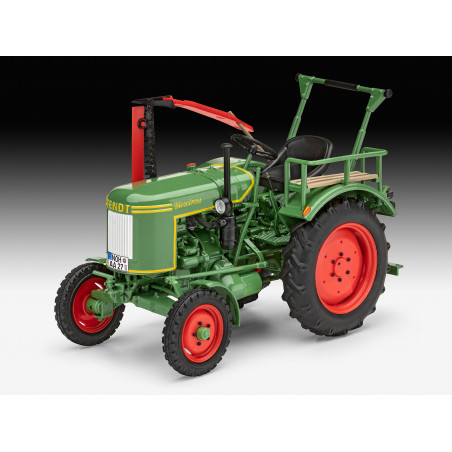 Model Set Fendt F20 Dieselroß easy-click-system, Revell Bausatz zum Zusammenstecken + Basiszubehör