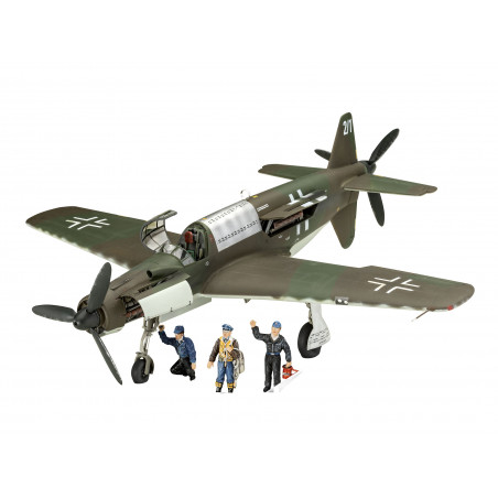 Model Set Dornier Do 335 Pfeil, Revell Modellbausatz mit Basiszubehör