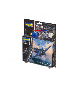 Model Set F4U-4 Corsair, Revell Modellbausatz mit Basiszubehör