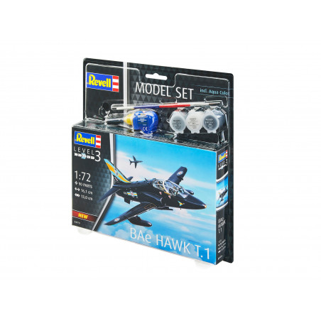 Model Set BAe Hawk T.1, Revell Modellbausatz mit Basiszubehör