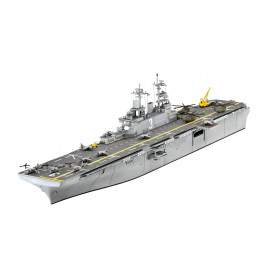Model Set US Navy Assault Carrier WASP Class, Revell Modellbausatz mit Basiszubehör